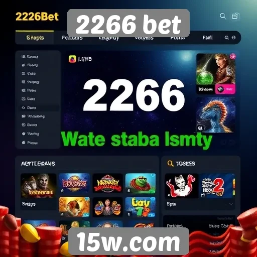 Facilidade de uso da interface do 2266 bet