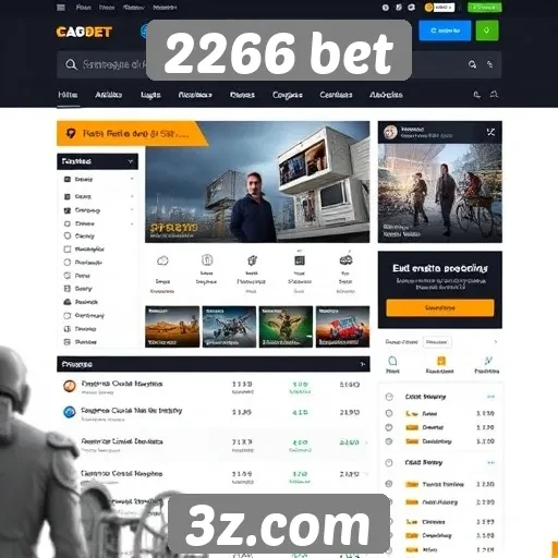 Experiência do usuário no site 2266 bet