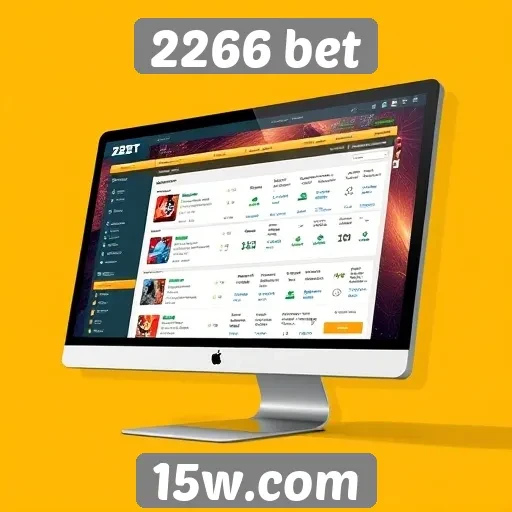 Análise da interface do usuário do site 2266 bet